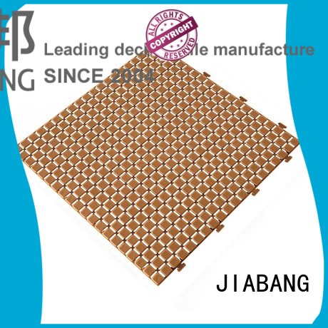 JIABANG anti-sliding plastic garden tiles high-quality for wholesale