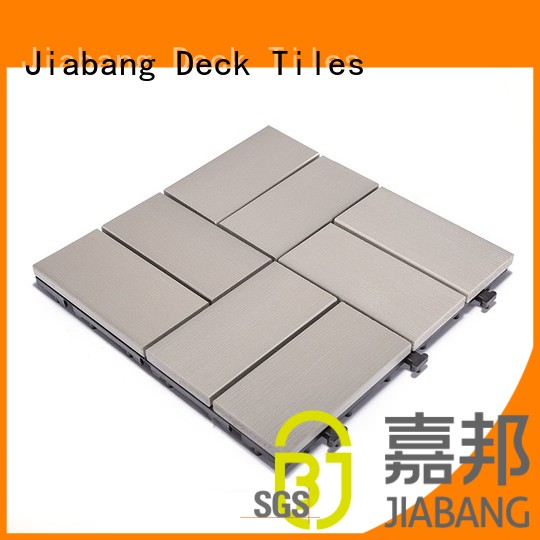JIABANG Brand home pvc pvc deck tiles decking