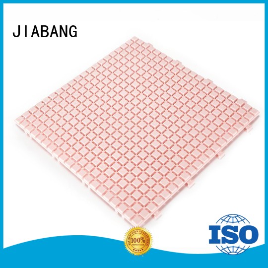 decorative outdoor plastic tiles anti-sliding non-slip for customization
