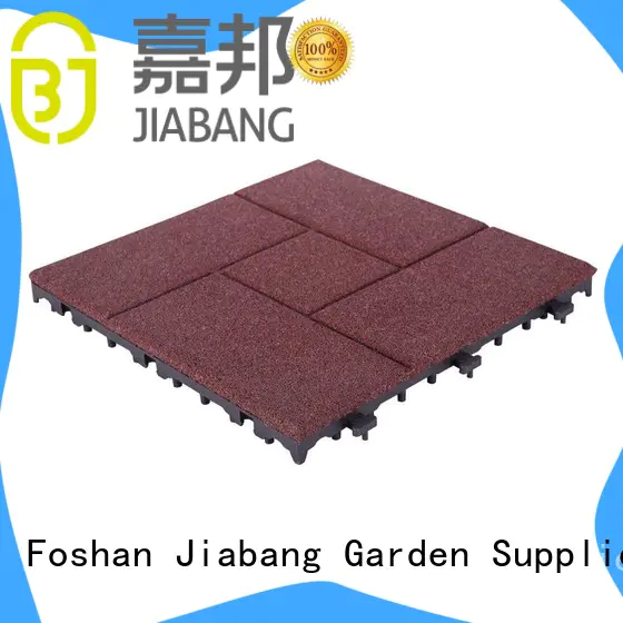 Interlocking Porch Flooring rubber tile XJ-SBR-RD002