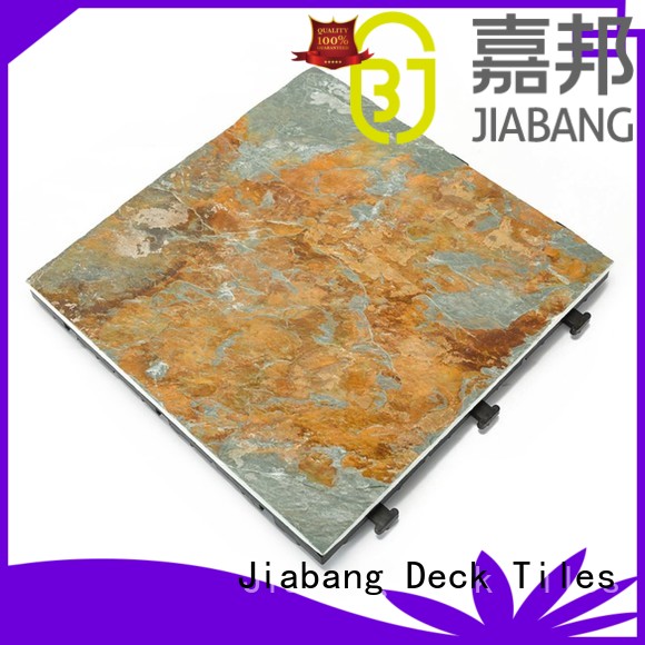 Outdoor natural deck tile slate for swimming pool surround JBD001