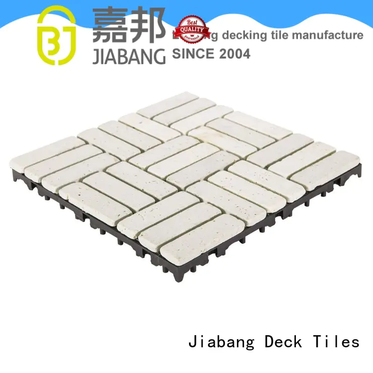 outdoor french pattern travertine pool deck natural for garden decoration JIABANG