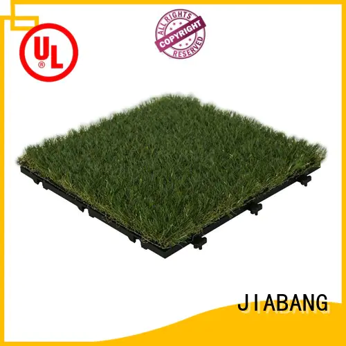 JIABANG hot-sale grass floor tiles artificial grass balcony construction