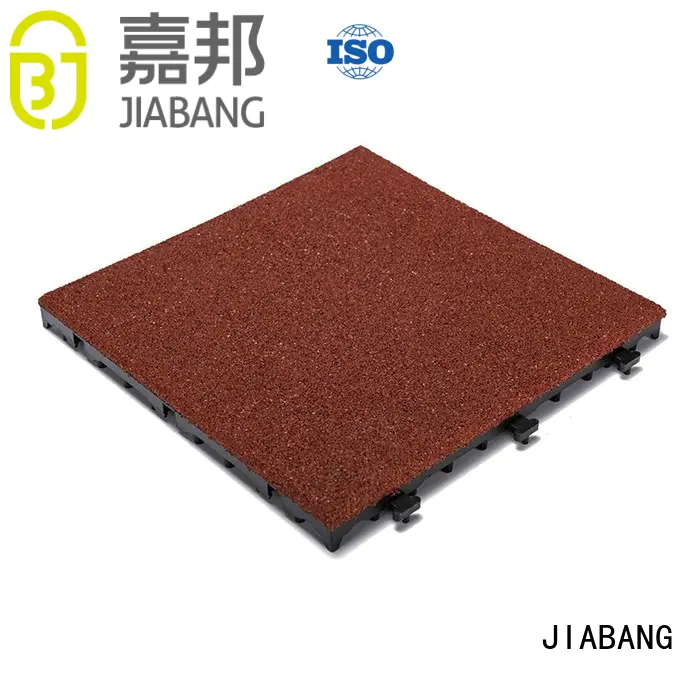 rubber mat tiles deck JIABANG Brand interlocking rubber mats