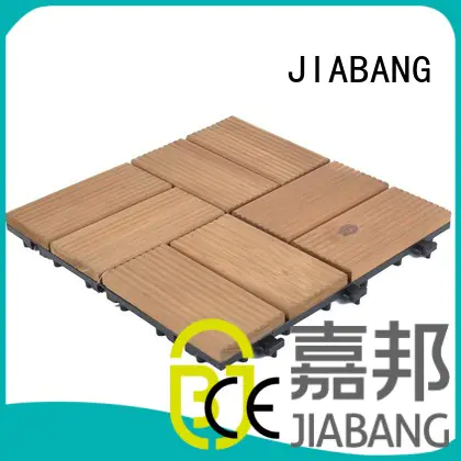 square wooden decking tiles floors adjustable solid JIABANG Brand company