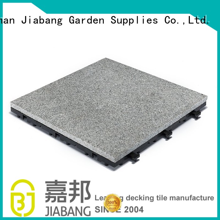 JIABANG custom interlocking granite deck tiles from top manufacturer for sale