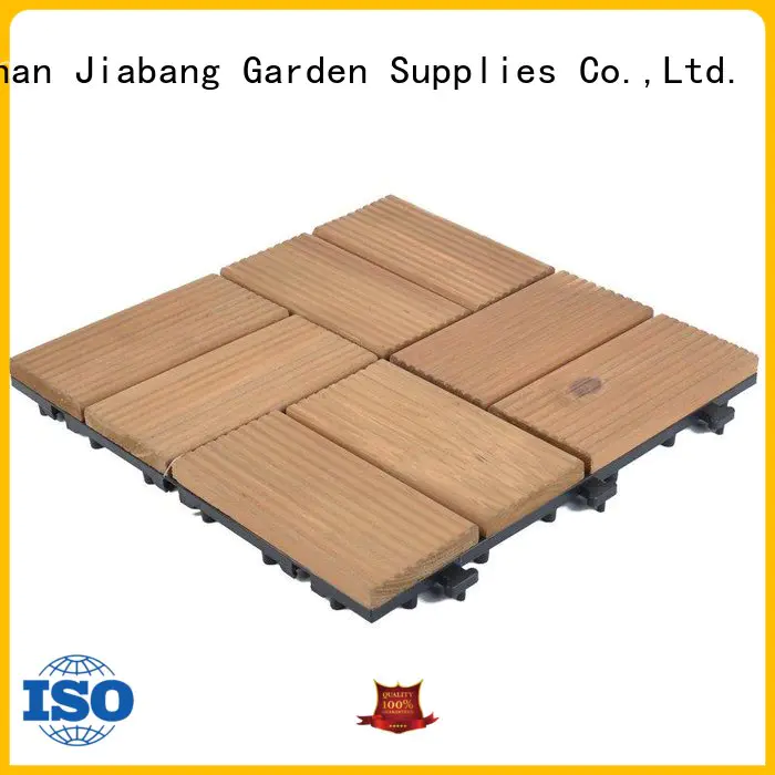 JIABANG outdoor wooden decking squares flooring wood wooden floor