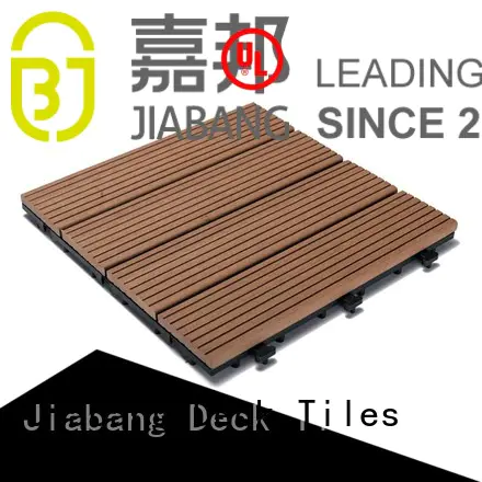 JIABANG Brand white color floor custom composite wood tiles