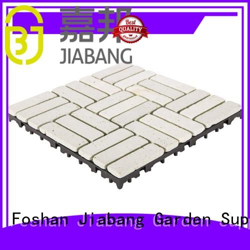 JIABANG hot-sale travertine tile pool deck high-quality for garden decoration