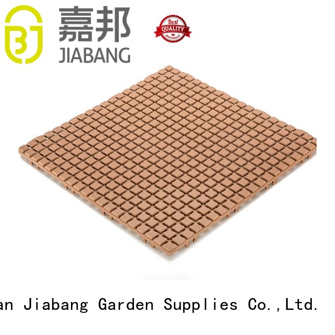 JIABANG outdoor plastic tiles for wholesale