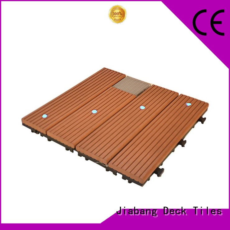 JIABANG eco-friendly balcony deck tiles garden lamp
