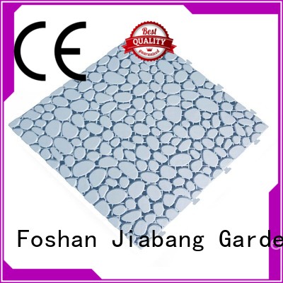 JIABANG decorative plastic garden tiles for wholesale