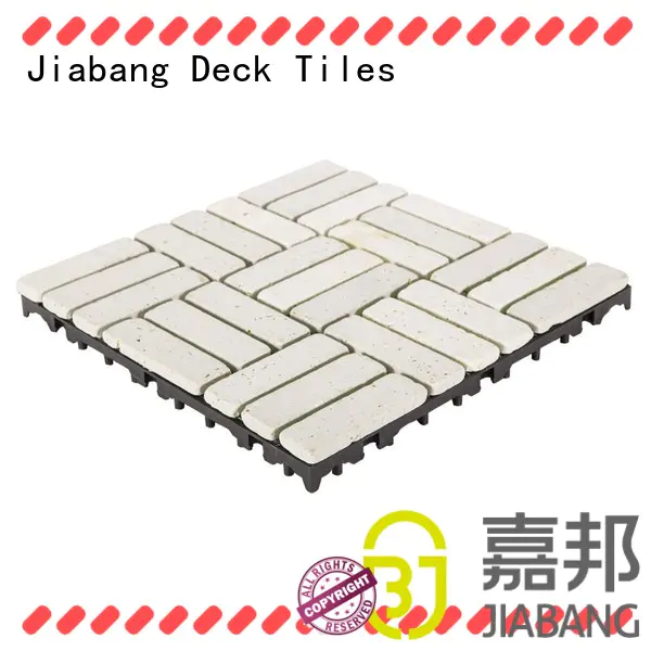 JIABANG diy travertine floor tile at discount for playground
