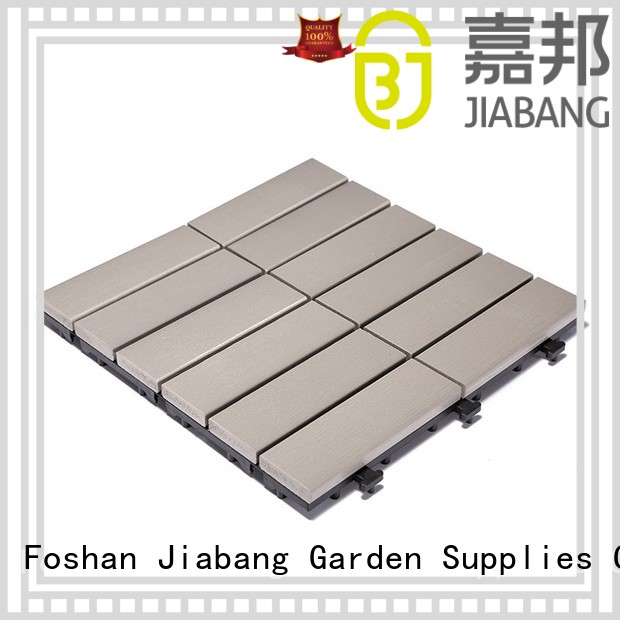 JIABANG light-weight plastic patio tiles popular home decoration