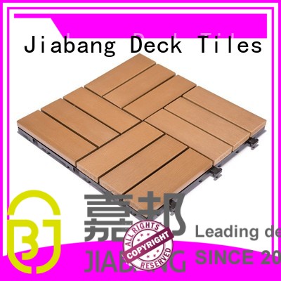 JIABANG wholesale plastic interlocking patio tiles popular home decoration