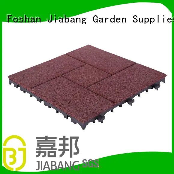 floor Custom outdoor sport interlocking rubber mats JIABANG gym
