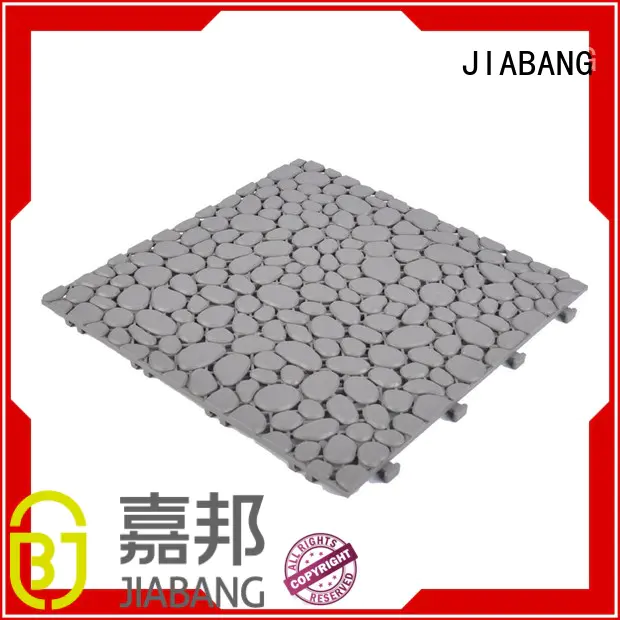 deck grey sand JIABANG Brand plastic floor tiles outdoor manufacture