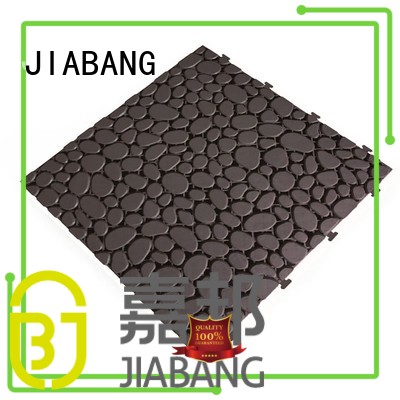 JIABANG bathroom floor outdoor plastic deck tiles high-quality