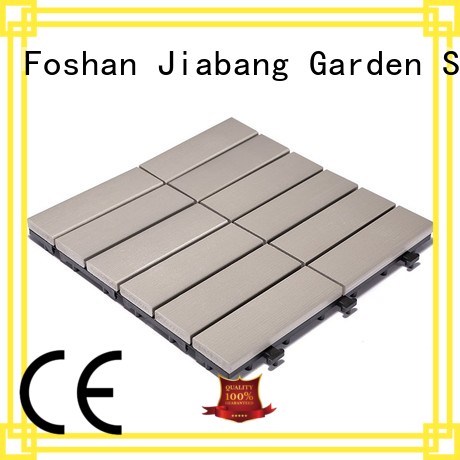 JIABANG wholesale plastic interlocking deck tiles light-weight garden path
