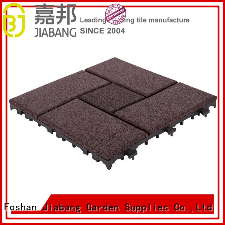 JIABANG composite interlocking rubber mats light weight house decoration