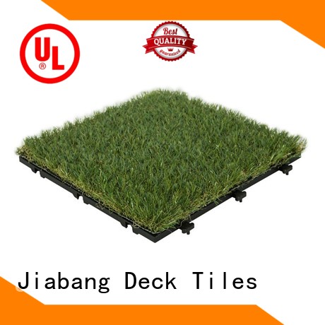 JIABANG top-selling deck tiles on grass garden decoration