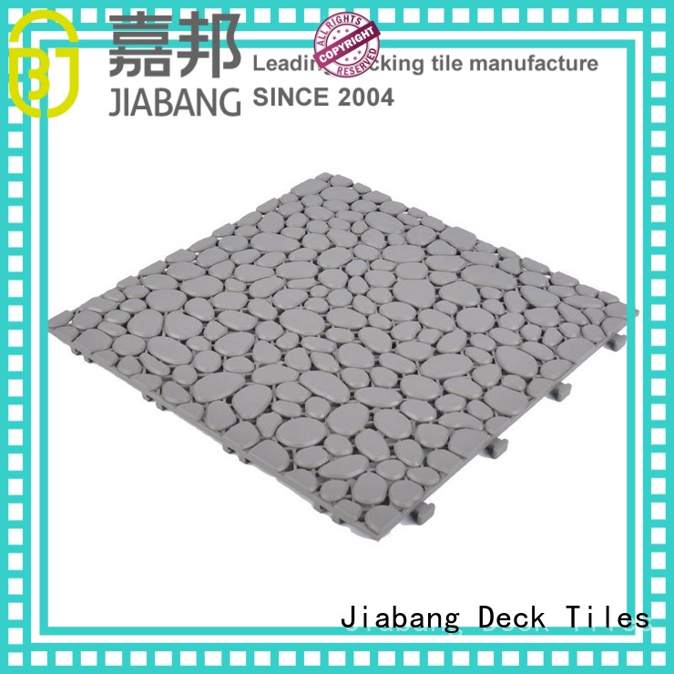 protective interlocking plastic patio tiles