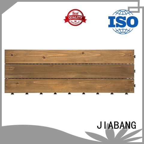 JIABANG refinishing interlocking wood deck tiles flooring for balcony