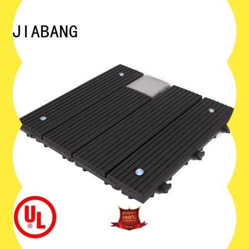 JIABANG wpc balcony deck tiles protective ground