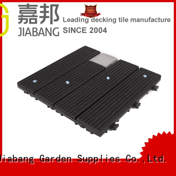 JIABANG eco-friendly balcony deck tiles highly-rated garden lamp
