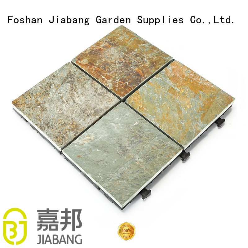 JIABANG diy real stones exterior slate tile floor decoration floors building