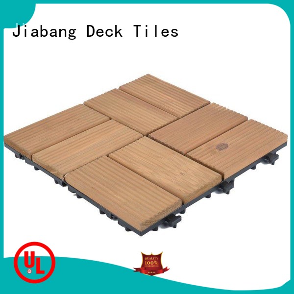 JIABANG refinishing hardwood deck tiles chic design for garden