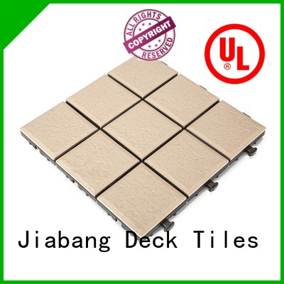 JIABANG interlocking exterior ceramic tile cheapest factory price for garden