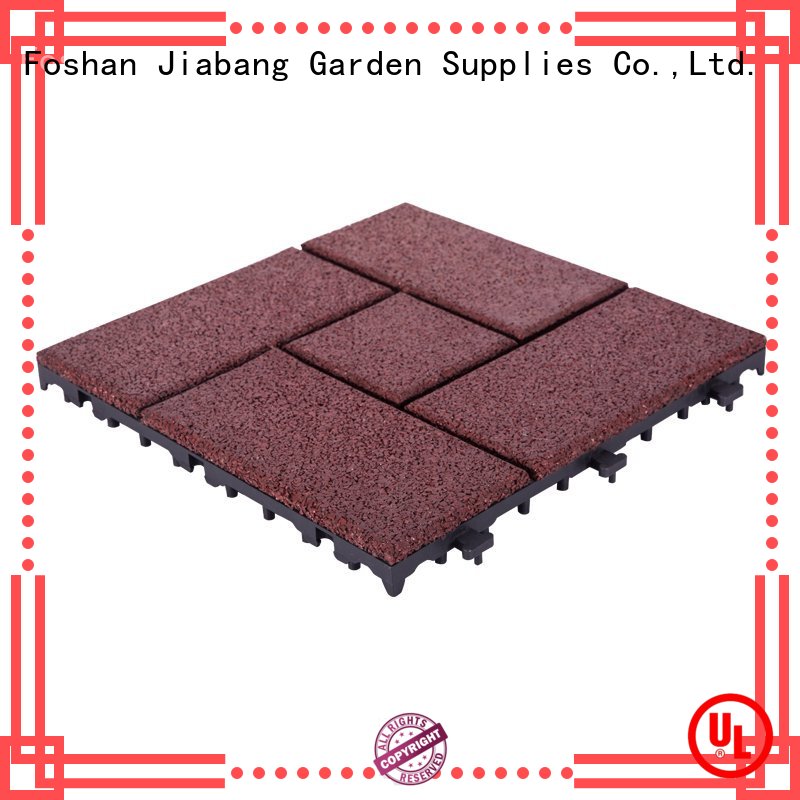 Rubber deck balcony tile XJ-SBR-RD003