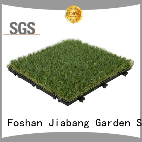 JIABANG hot-sale artificial grass tiles artificial grass garden decoration