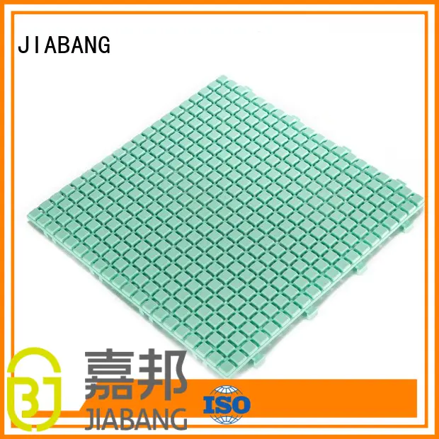JIABANG decorative plastic patio flooring tile flooring for wholesale