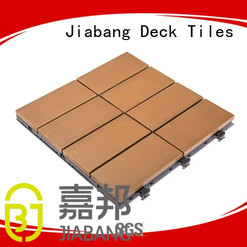 plastic gazebo decking deck JIABANG Brand plastic decking tiles supplier