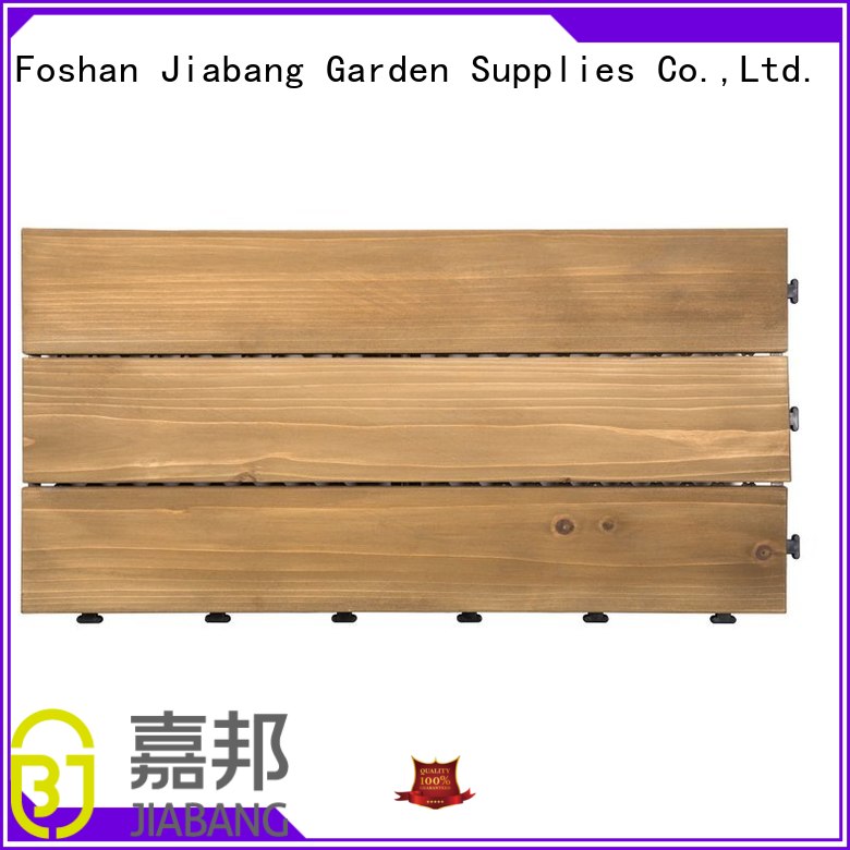 adjustable interlocking wood deck tiles outdoor chic design for garden