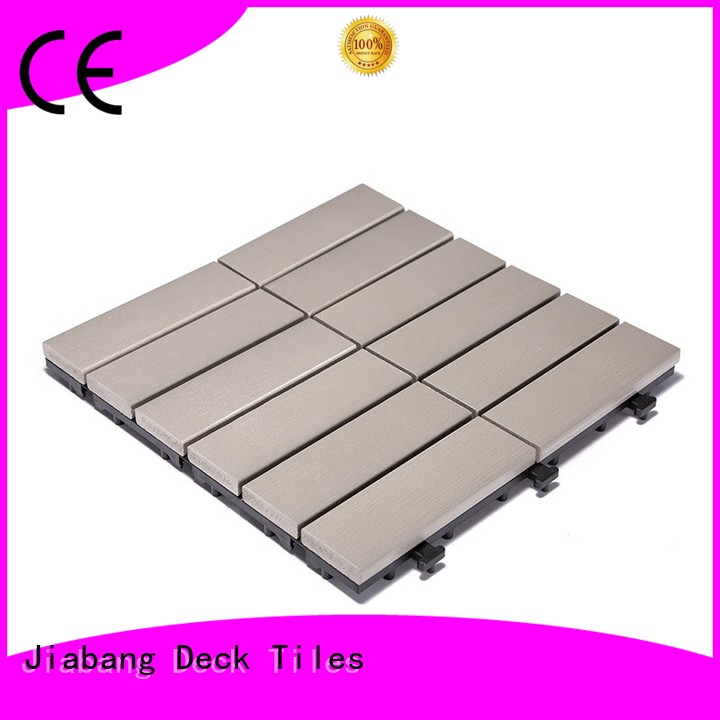 wholesale plastic decking tiles light-weight anti-siding garden path