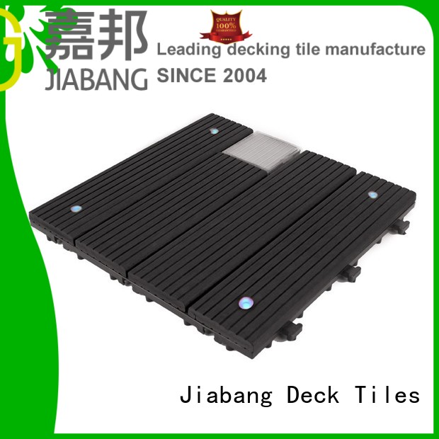 wpc balcony deck tiles ground JIABANG