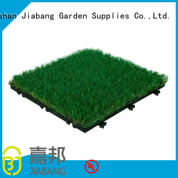 turf deck floor JIABANG Brand grass floor tiles supplier