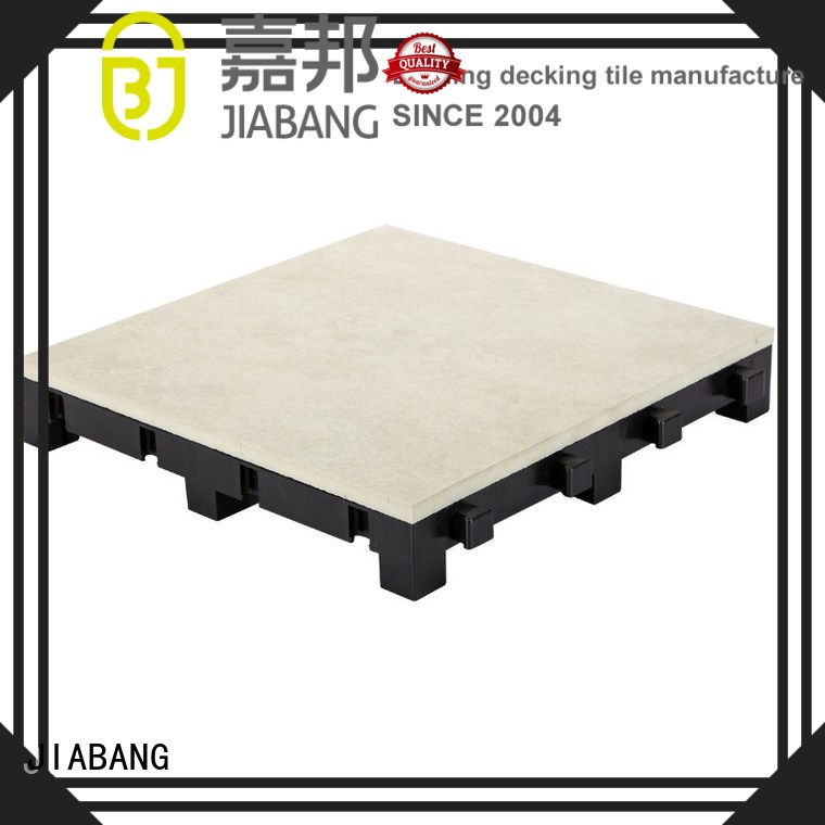 JIABANG porcelain deck tiles roof building for patio