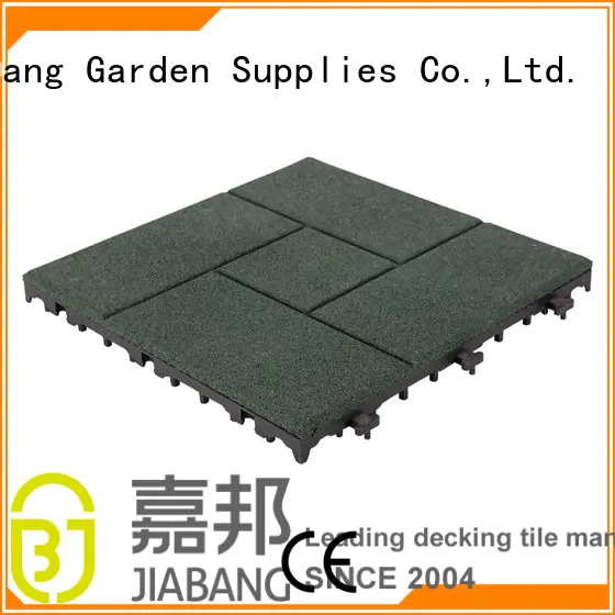 rubber mat tiles composite tile interlocking rubber mats JIABANG Brand