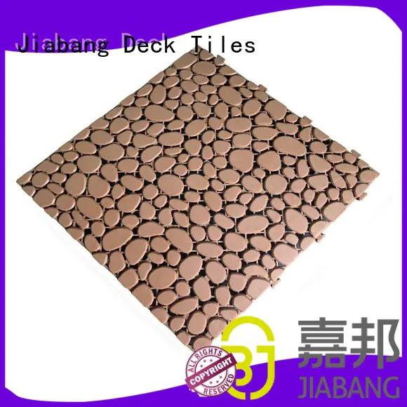 tiles off JIABANG Brand plastic floor tiles outdoor factory