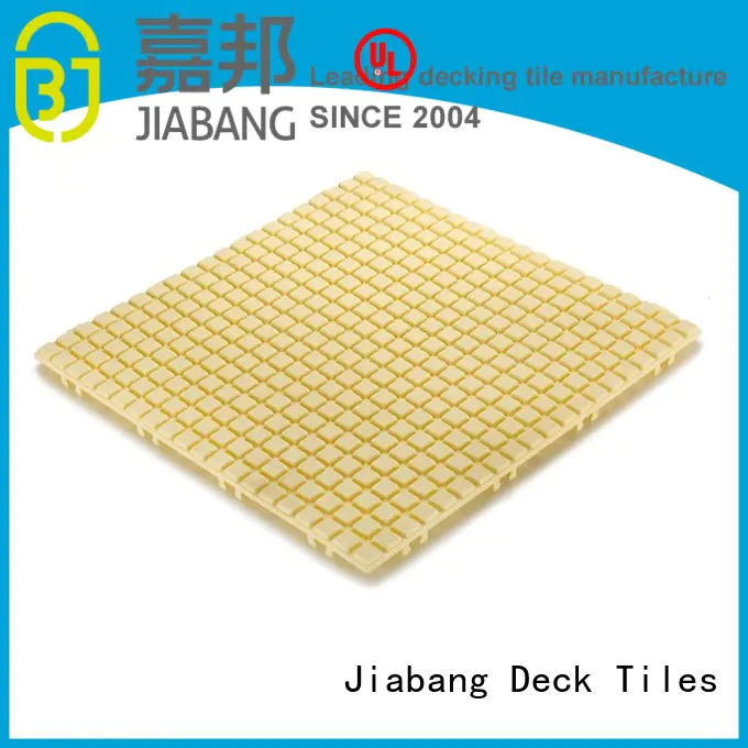 plastic floor tiles outdoor white mat Bulk Buy slip JIABANG
