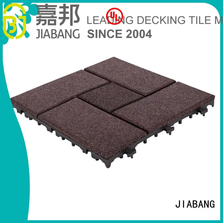 Hot rubber mat tiles sport JIABANG Brand
