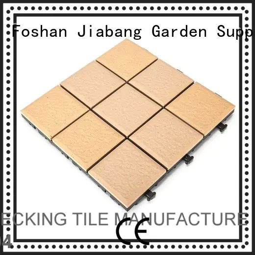 outdoor decking porcelain JIABANG Brand porcelain patio tiles supplier