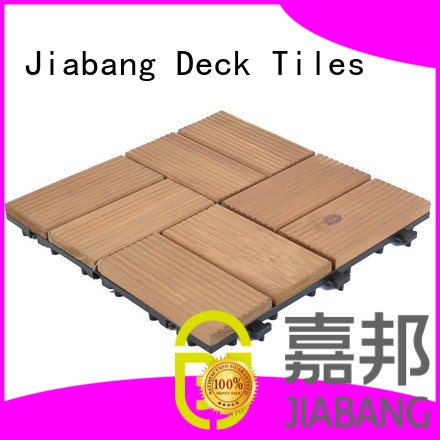 JIABANG wood deck tiles rooftops for wholesale