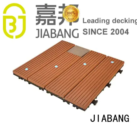 JIABANG eco-friendly patio deck tiles protective ground