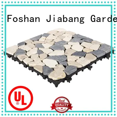 JIABANG natural travertine deck tiles wholesale for garden decoration