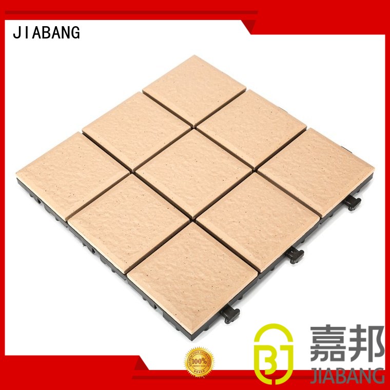1.0cm ceramic exhibition floor deck tiles JB5013